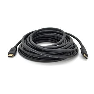 Кабель Ritar Premium PL-HD94 HDMI-HDMI Ultra HD 1080P 20.0m v1.4 OD-8.0mm з фільтром круглий Black коннектор Gold Box Q20 2000000199245YT фото
