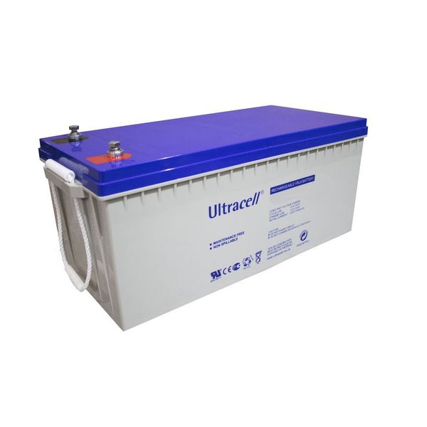 Аккумуляторная батарея Ultracell UCG200-12 GEL 12 V 200 Ah (522 x 240 x 224) White Q1/24 37D76300A44E фото