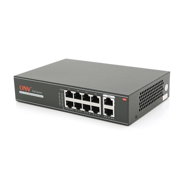 8ми портовый PoE Full Gigabit коммутатор ONV-H3108P, 8xPoe1000Мбит + 2х1000 Мбит, IEEE802.3af/at , общая мощность 120 Вт 2000000337425YT фото
