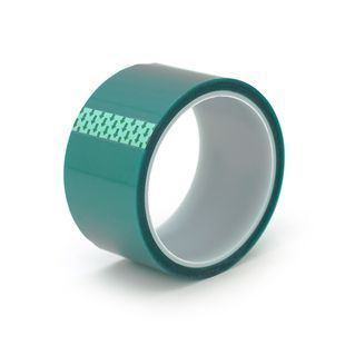Термостійкий скотч Voltronic 50 мм 25 м зелений для високих температур 2880000412168YT фото