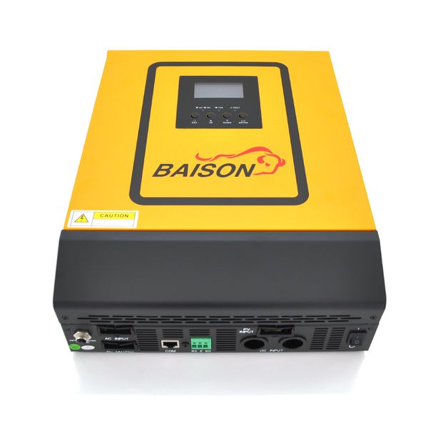 Гибридный инвертор BAISON PS-PLUS-3KV, 3000W, 24V, ток заряда 0-30A, 170-280V, MPPT (50А, 50 Vdc) D20F2B618A1F фото