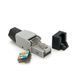 Коннектор RJ-45 быстрого монтажа 8P8C UTP Cat-6 (разборной, безинструментальный) серый, цена за 1 шт 2880000423652YT фото 4