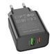 Зарядное устройство Borofone BA88A 110-240V PD20W USB Type-C черное 2000000408477YT фото 1