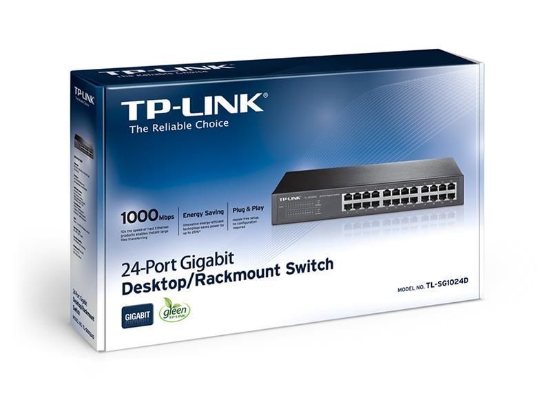 Коммутатор TP-Link TL-SG1024D 60032DCL фото
