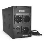 ДБЖ Ritar RTM1200 (720W) Proxima-D, LCD, AVR, 3st, 3xSCHUKO socket, 2x12V7.5Ah, metal Case (350х120х190) - Q2 8C801290C629 фото