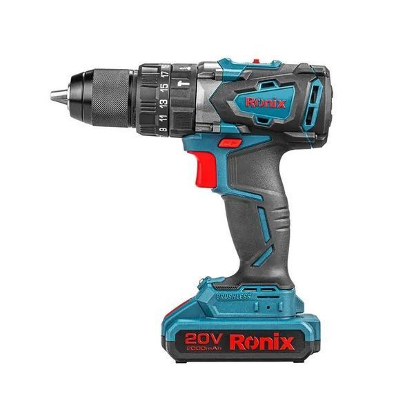 Дриль-шуруповерт ударний акумуляторний Ronix 8905K 1606072EDG фото