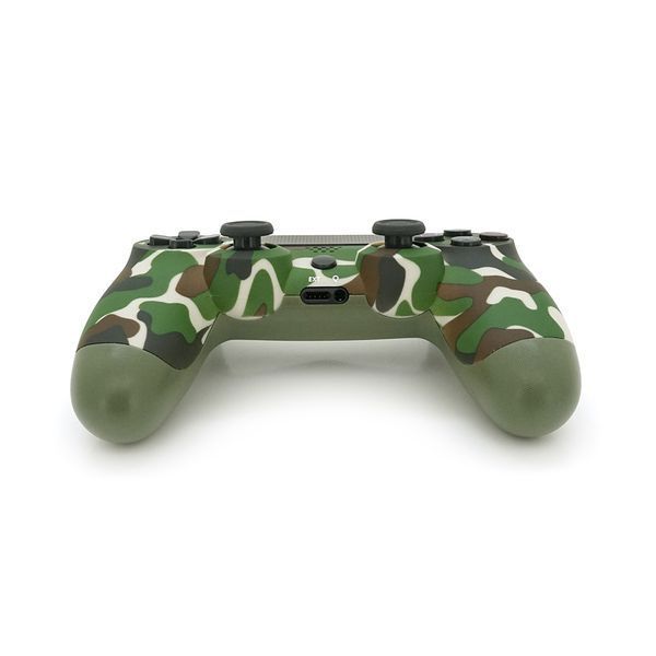 Геймпад Brazzers беспроводной для PS4 Wireless SHOCK, разъем для наушников, LED light bar, Haki-Green, 3.7V, 600mAh, Blister-box 2000000359724YT фото