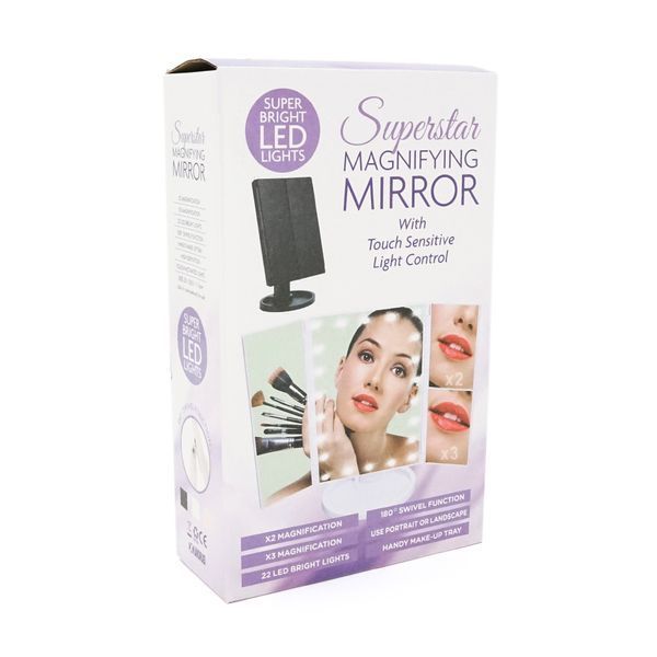 Зеркало для макияжа с LED подсветкой Magic Makeup Mirror, White 2000000287928YT фото