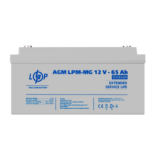 Акумулятор мультигелевий LPM-MG 12V - 65 Ah C19CC21ED467 фото