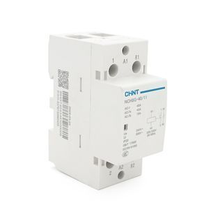 Контактор CHINT NCH8-40/11 220V 40А 7.5kW 1NC+1NO на DIN-рейку 85x65.5x36мм 2000000406435YT фото