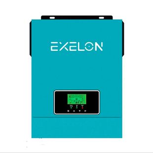 Інвертор Exelon EXS-3000/24, 3200VA, 24V, струм заряду 0-60A, MPPT (30-400VDC, 80A), 357x273x95mm, 4.8 kg 116F14B6C9D3 фото