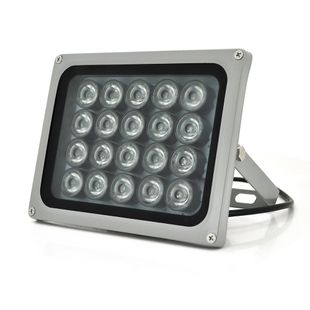 ІЧ прожектор YOSO 12V 40W, 20LED, IP66, 850Нм, кут огляду 60°, лінза 8мм, дальність до 80м, 180*115*140мм, BOX DC872A41E9FC фото