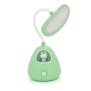 Гибкая настольная лампа-ночник RABBIT LD-3053, 3 режима, 4,2V 300mAh. microUSB, 3 часа работы, 25см, 200гр, Green, Box 2000000318844YT фото