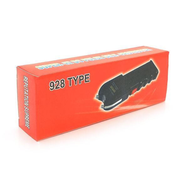 Ліхтар-відлякувач ручний BAILONG OCA TW-928 1LED 5730 ток 12000KV 1W 1 режим Li-ion вбудований Black IP44 кабель живлення 165х46х30мм BOX 2000000258607YT фото