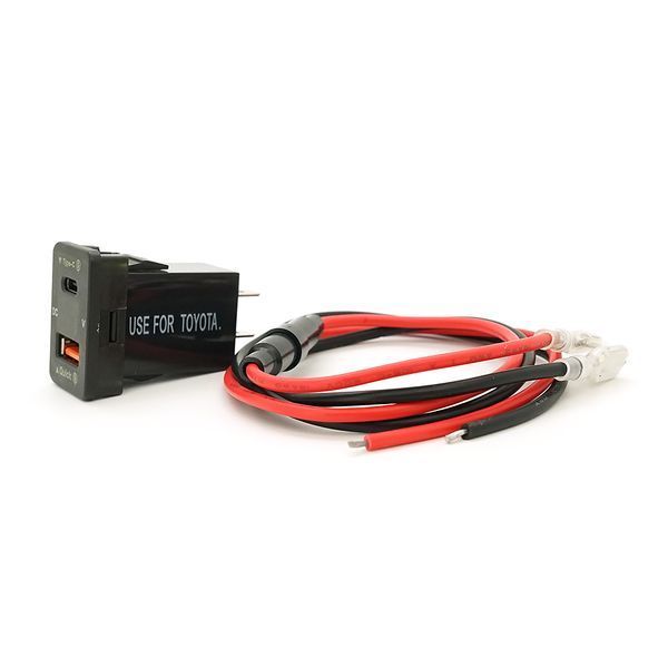 АЗУ FPUV-G, PD+QC3.0, Type-C: 30W, 5V-3A/9V-3A/12V-2.5A, USB: 18W, 5V-3.4A/9V-2A/12V-1.5A, 33x23mm, LED Green, Black 2000000378077YT фото