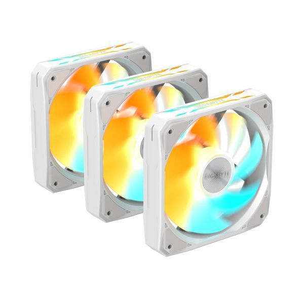 Вентилятор Gigabyte EZ Chain Fan 120 Ice 3-Pack White (GP-GBT EZFAN1203 ICE) 557164DCL фото