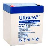 Аккумуляторная батарея Ultracell UL4-12 AGM 12V 4 Ah (90 x 70 x 101), 0.8 kg White Q10/420 01FD2C36A0A5 фото