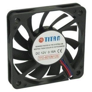 Вентилятор Titan TFD-7010M12Z, 70х70х10мм 0400109EDG фото