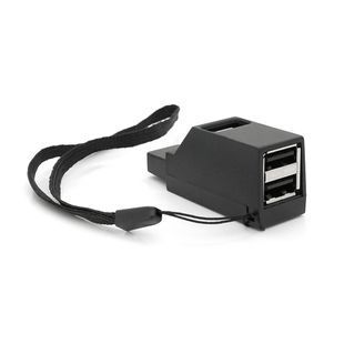 Портативний USB HUB 3.0 на 1 порт USB3.0 + 2 порти USB2.0 Black OEM 2000000353876YT фото