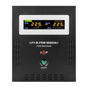 ДБЖ з правильною синусоїдою 48V LPY-B-PSW-6000VA+(4200Вт)10A/20A 0EA3C8E03A77 фото