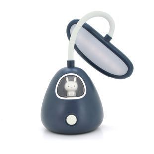 Гибкая настольная лампа-ночник RABBIT LD-3053, 3 режима, 4,2V 300mAh. microUSB, 3 часа работы, 25см, 200гр, Dark blue, Box 2000000318837YT фото