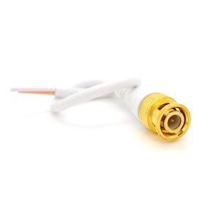 Разъем питания двухжильный BNC-M => кабель длиной 10см, White, OEM Q50/3000 2000000139746YT фото