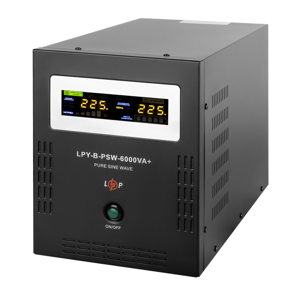 ДБЖ з правильною синусоїдою 48V LPY-B-PSW-6000VA+(4200Вт)10A/20A 0EA3C8E03A77 фото