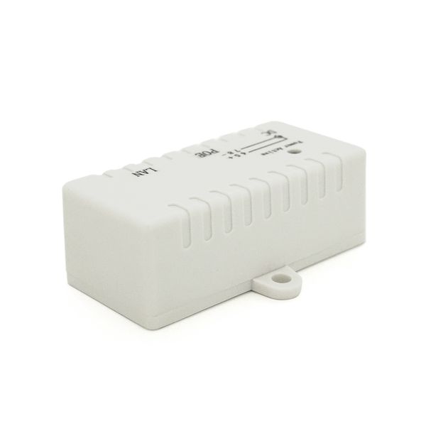 POE инжектор IEEE 802.3af PoE с портом Ethernet 10/100 Мбит/с, White 8359A70F82EA фото