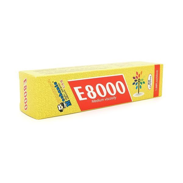 Клей MECHANIC E8000 акриловий багатофункціональний 50ml водостійкий прозорий 2000000409610YT фото