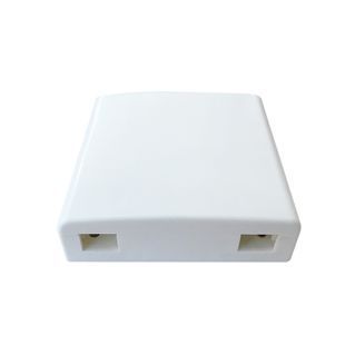 Розетка оптическая для адаптера SC / UPC с двумя портами 86 х 86 мм, Q400 2000000141749YT фото