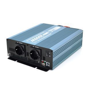 Інвертор напруги Mexxsun MXS-2000 12V/220V 2000W з модифікованою синусоїдою 2 Shuko клемні проводи Q4 2000000292304YT фото