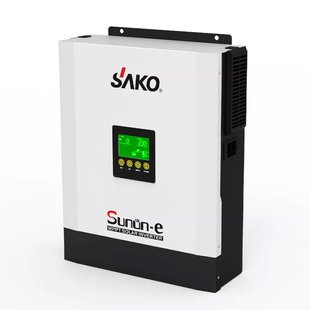 Гібридний інвертор SAKO 3000-24, 3000VA\2400W, 24V, струм заряду 0-80A, 170-280V, MPPT (80А, 120-450 Vdc) 830F876D700C фото