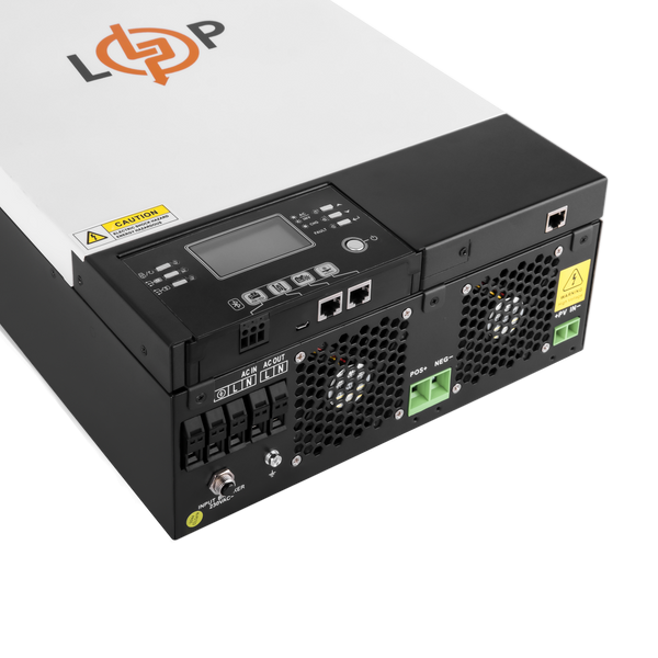 Гибридный солнечный инвертор (ИБП) LPW-HY-5032-5000VA (5000Вт) 48V 80A MPPT 120-450V 19414LP фото