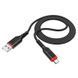 Кабель Hoco X59 Micro-USB 2.4A чорний 1м швидка зарядка до 480 Мбіт/с 2880000417880YT фото 1