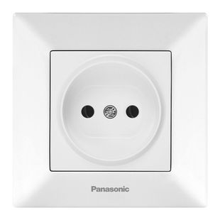 Розетка Panasonic Arkedia Slim, быстрый монтаж, белая 6B6A5F70035F фото