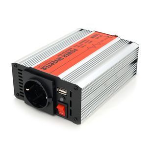 Инвертор напряжения RITAR RSX-500, 12V/220V, 500W с аппроксимированной синусоидой, 1xShuko, 1xUSB, клеммные провода, BOX, Q20 2000000288390YT фото