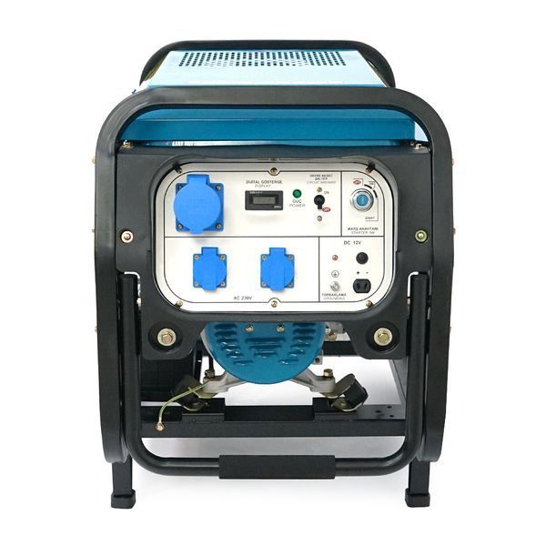Генератор дизельный FULL FDL9000LE, 1-фазный 230V, 50Hz, 8.5kVA/6.8kW, бак 12,5 л, расход 2 л/ч, пуск: ручной/стартер (без АКБ), 800х520х600 мм, 122 к 2000000262994YT фото