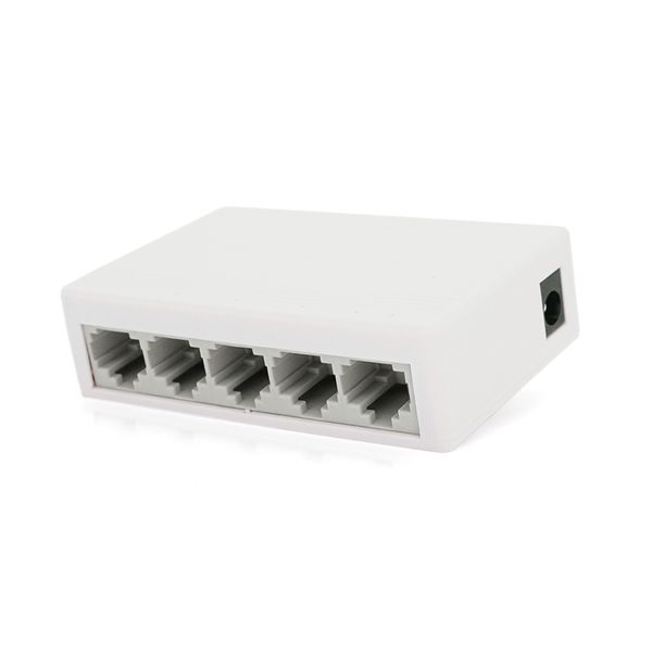 Комутатор JY 5005S 5 портів Ethernet 10/100 Мбіт/сек. DC 5 . Блок живлення 5V в комплекті 2000000209579YT фото