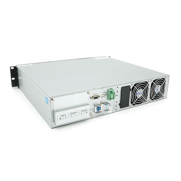 Інвертор із правильною синусоїдою ONLINE Ritar RT-6KL-LCD, RACK 6000VA (5400Вт), 192В, Струм макс. 5A, під зовнішній АКБ, (482*600*130), Q1 D847E1669462 фото