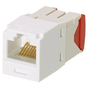 Модуль Mini-Com RJ45 UTP, кат.5е, білий Panduit CJ5E88TGAW 99-00007733VIAT фото