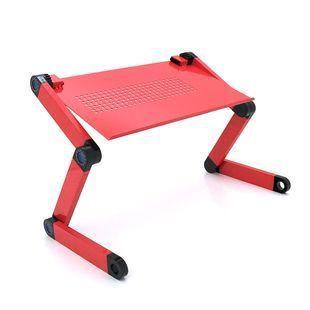 Стол-подставка под ноутбук Aluminium Laptop Table (420*265), Red, Box 2000000199917YT фото
