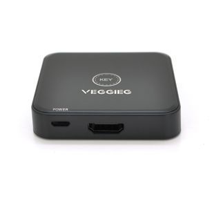 Переключатель двухнаправленый VEGGIEG V-HD01 HDMI2.0 с питанием через USB, поддерживает 2Kx4K, 30Hz, Black, Box 2000000199016YT фото