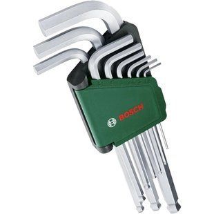 Набір шестигранних ключів Bosch 9 шт 1.5-10 мм 99-00023374VIAT фото
