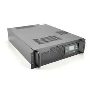 ИБП с правильной синусоидой ONLINE Ritar RT-10KL-LCD, RACK 10000VA (9000Вт), 192В, Ток макс. 5A, под внешний АКБ, (482*600*130), Q1 8CAEF84306AF фото