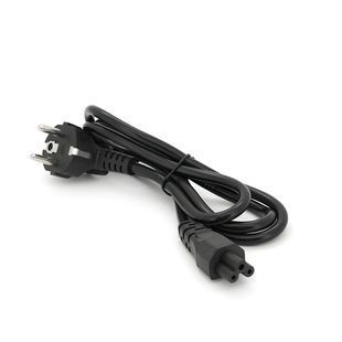 Кабель живлення Schuko PC-186 CEE7/7-IEC C5 1.2M 0.75mm для ноутбука OEM Q25/300 2000000023809YT фото