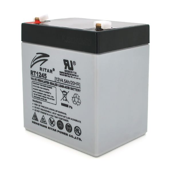 Аккумуляторная батарея AGM RITAR RT1245, Gray Case, 12V 4.5Ah ( 90 х 70 х 101 (107) ), 1.34 kg Q10 07AAAAF70721 фото