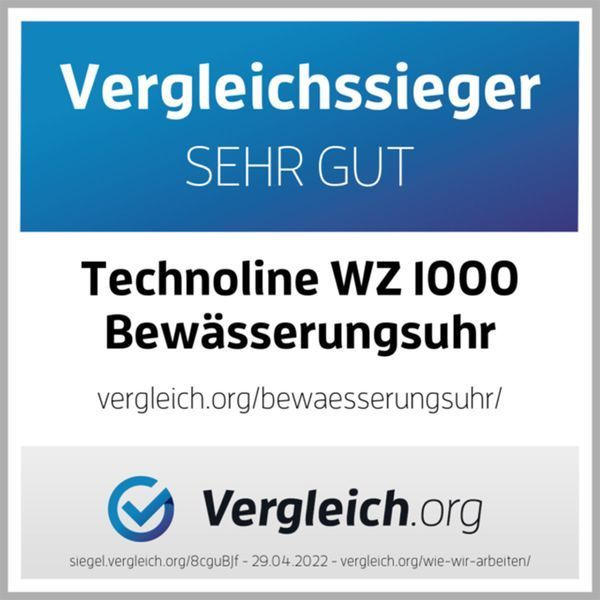 Таймер для полива Technoline WZ1000 Grey (WZ1000) DAS301827DASM фото