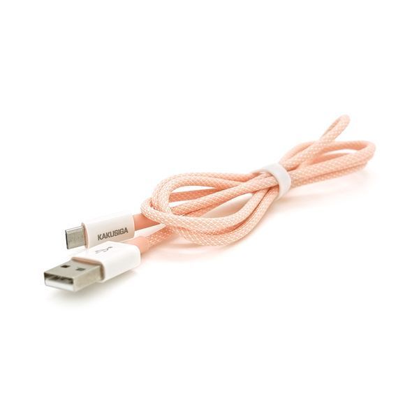 Кабель iKAKU KSC-723 GAOFEI smart charging cable for micro Pink довжина 1м 2.4A BOX 2000000267890YT фото