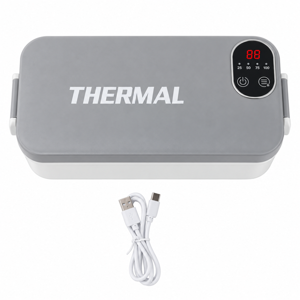 Ланч-бокс з підігрівом 3,2 л з цифровим дисплеєм та акумулятором 7200 мА&middot;г eve2043 фото