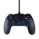 Дротовий джойстик JPD-PS4U-01 для PS4 / PC, вібрація, LED підсвічування, пластик, чорний 1605000EDG фото 2